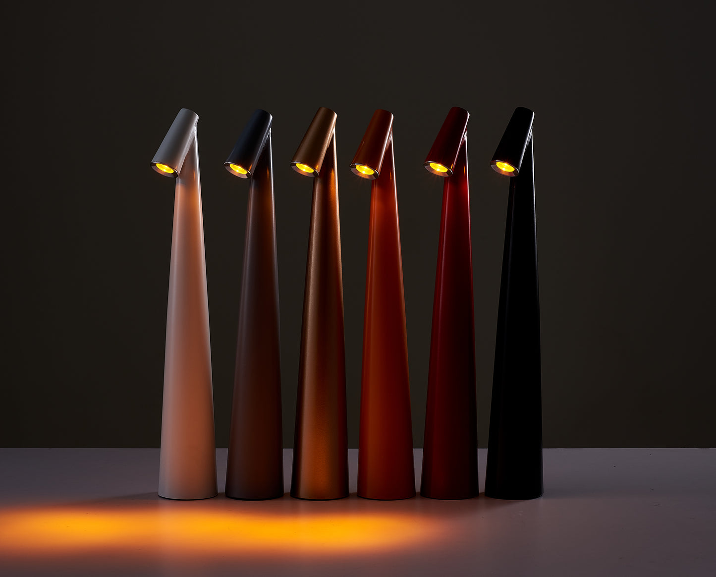 Rechargeable Table Lamps 3 Levels Brightness Battery Operated LED Desk Lamp Rechargeable Portable Touch Table Light for Restaurant/Bedroom/Bedside/Bar/Outdoor/Party