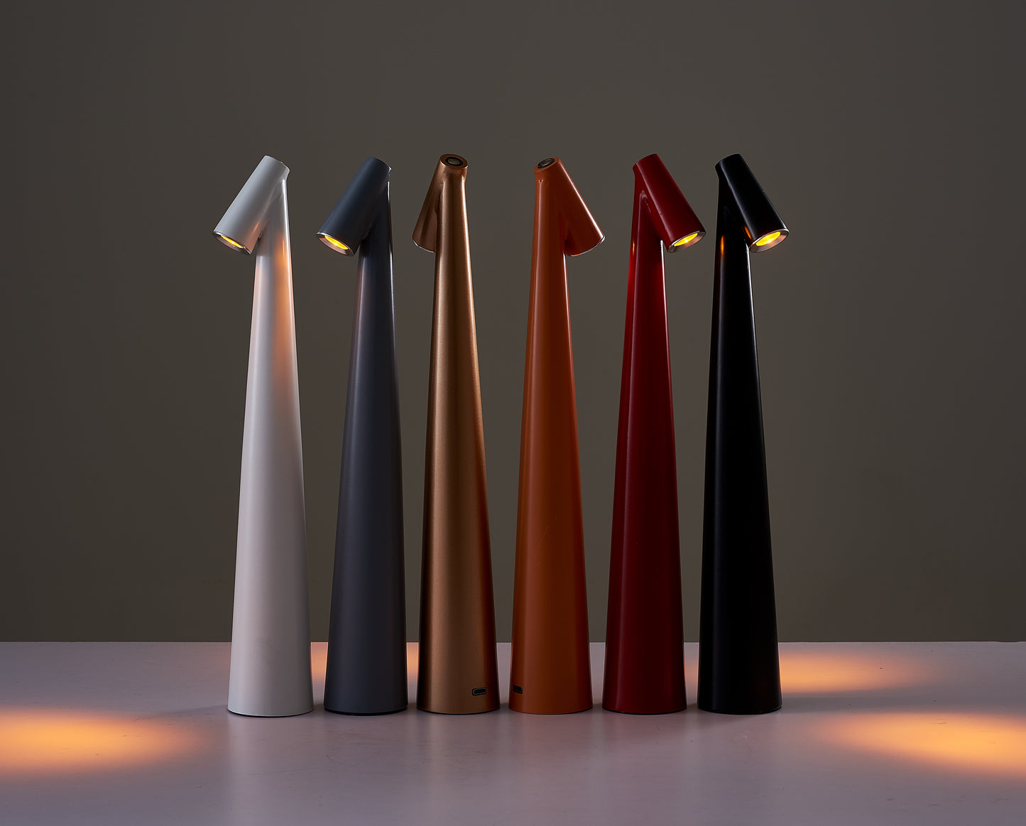Rechargeable Table Lamps 3 Levels Brightness Battery Operated LED Desk Lamp Rechargeable Portable Touch Table Light for Restaurant/Bedroom/Bedside/Bar/Outdoor/Party