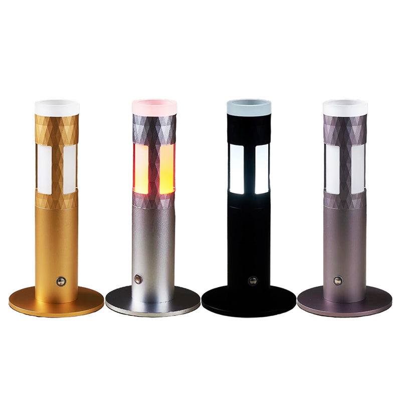 Vase Table Lamp USB Charge Flower Lamp Vase Table Lamp Dimmable Table Lamp