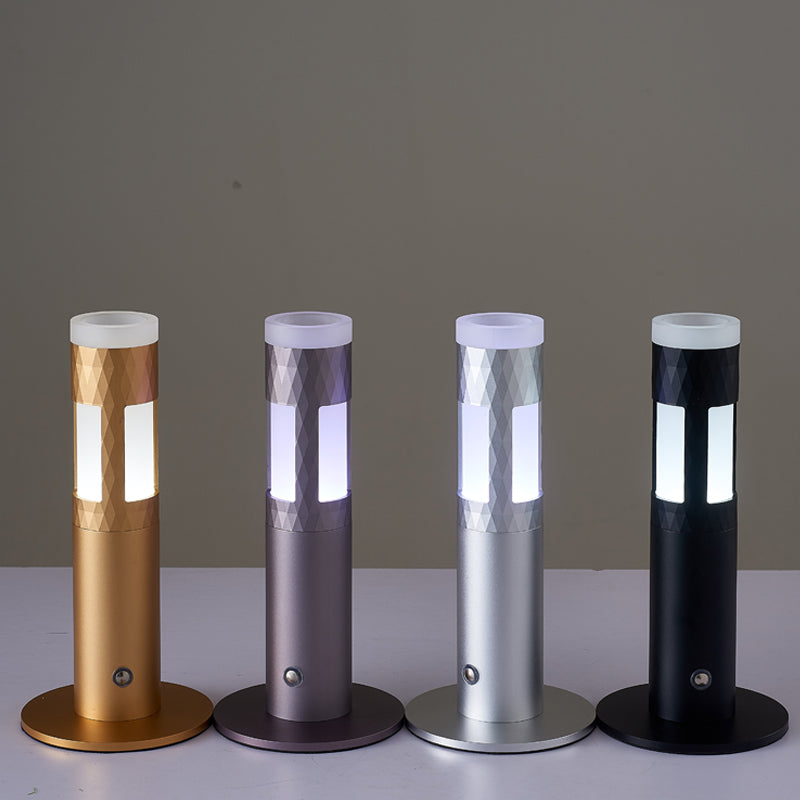 Vase Table Lamp USB Charge Flower Lamp Vase Table Lamp Dimmable Table Lamp
