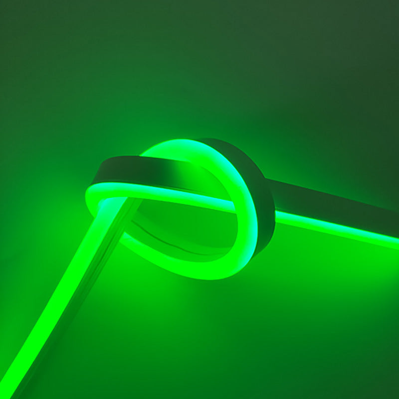 Neon Strip Light Top Bend Neon Flex IP65 Neon LED Strip Lights White 16.4ft/5m Neon Light Strip 12V Silicone Waterproof Flexible LED Neon Rope Lights for Bedroom Festival Indoor Outdoor Decor