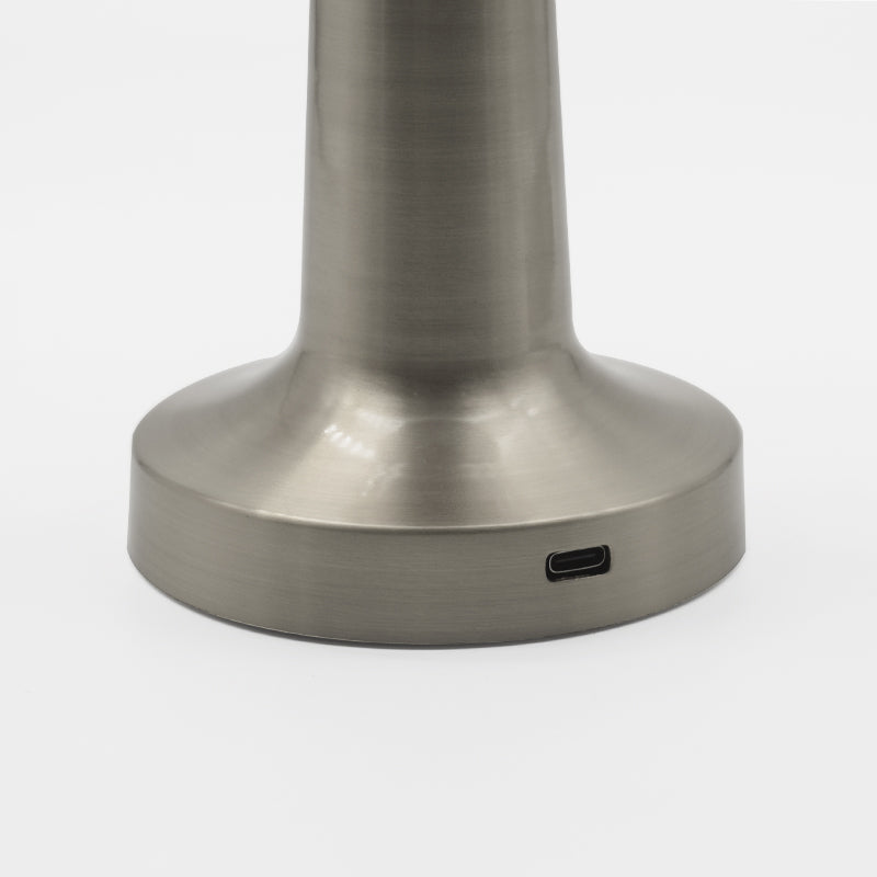 Cordless LED Table Lamp with Dimmer Built-in Rechargeable Battery 3-Level Brightness Bedside Restaurant Table Light