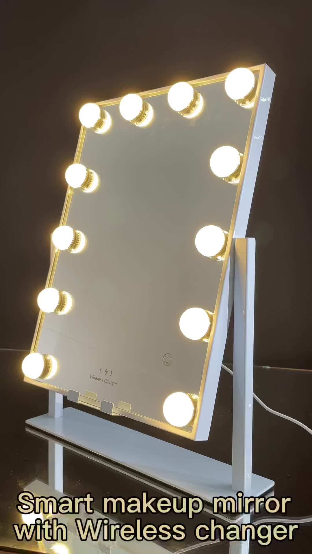 Hollywood Makeup Vanity Mirror with LED Lights Led Vanity Touch Screen Mirror