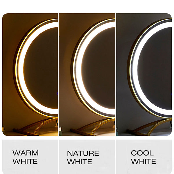 Beauty Salon Make Up Large Smart Touch Adjustable Brightness Table Rotating makeup mirror Desktop makeup mirror