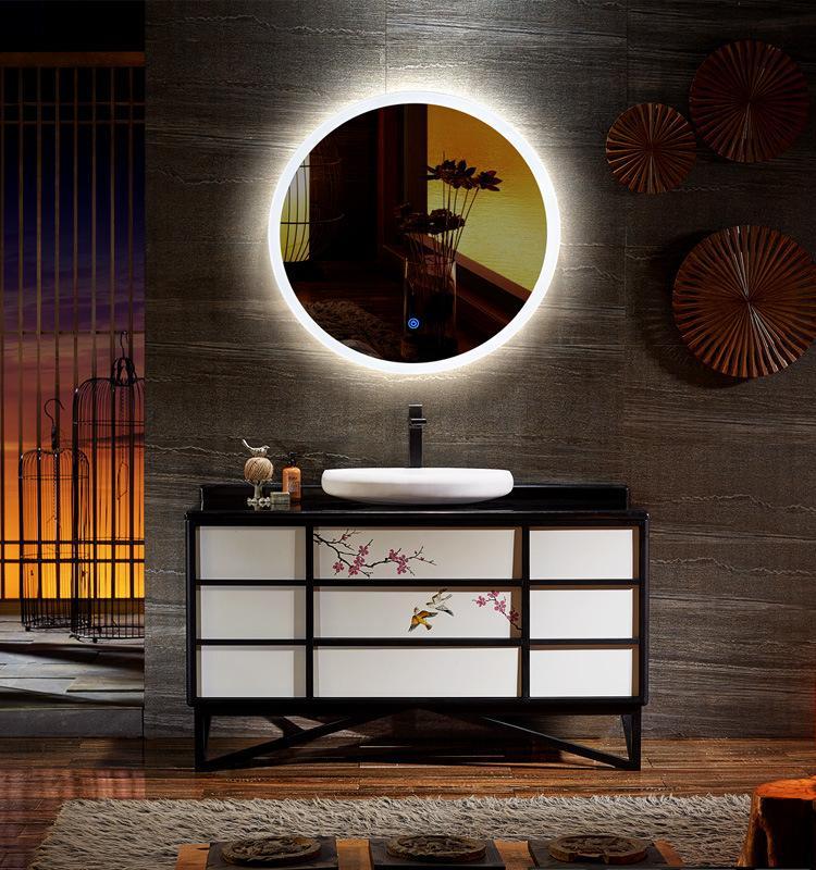 LED Smart Bathroom Light Mirror wholesale Mirror Glass Frosted factory price high quality LED Mirror