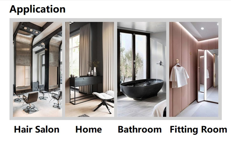 LED Smart Bathroom Light Mirror wholesale Mirror Glass Frosted factory price high quality LED Mirror