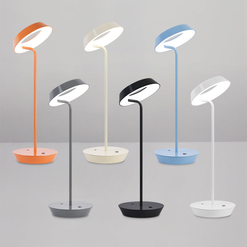 LED Desk Lamp Eye-Caring Table Lamp 3 Color Modes with 3 Levels of Brightness Dimmable Touch Control Sensitive 45° Flexible