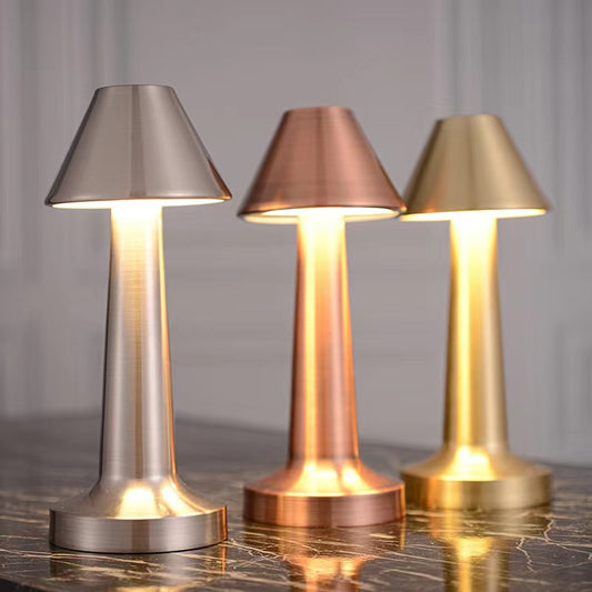 Modern Cordless Small Table Lamps Portable Restaurant/Bedroom/Bedside/Bar/Party LED Desk Lamp