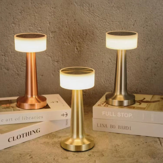 Cordless Mushroom Table Lamp Rechargeable Table Lamp Color Changing Desk Lamp with Dimmable/Timing Function, Battery Operated Lamp Table Lamps for Living Room Bedroom Restaurant Bar