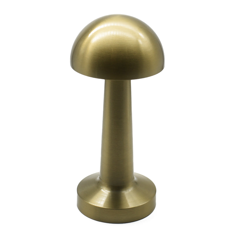 Rechargeable Cordless Table Lamp Built-in Rechargeable Battery Touch 3-Level Brightness for Restaurant Camping Travel small mushroom table lamp