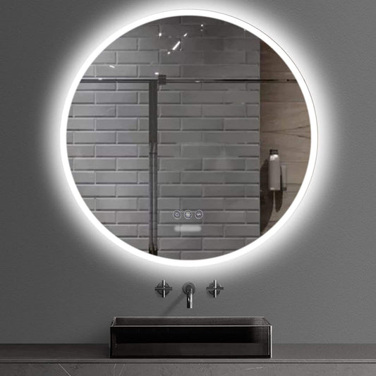 LED Bathroom Mirror Wall Mounted Makeup Mirror Bathroom Mirror Washbasin LED Smart Light Mirror Bathroom LED Mirror