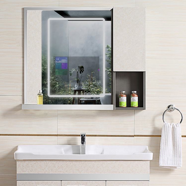 21 inch android smart touch LCD Panel mirror tv factory custom bathroom led magic mirror in home