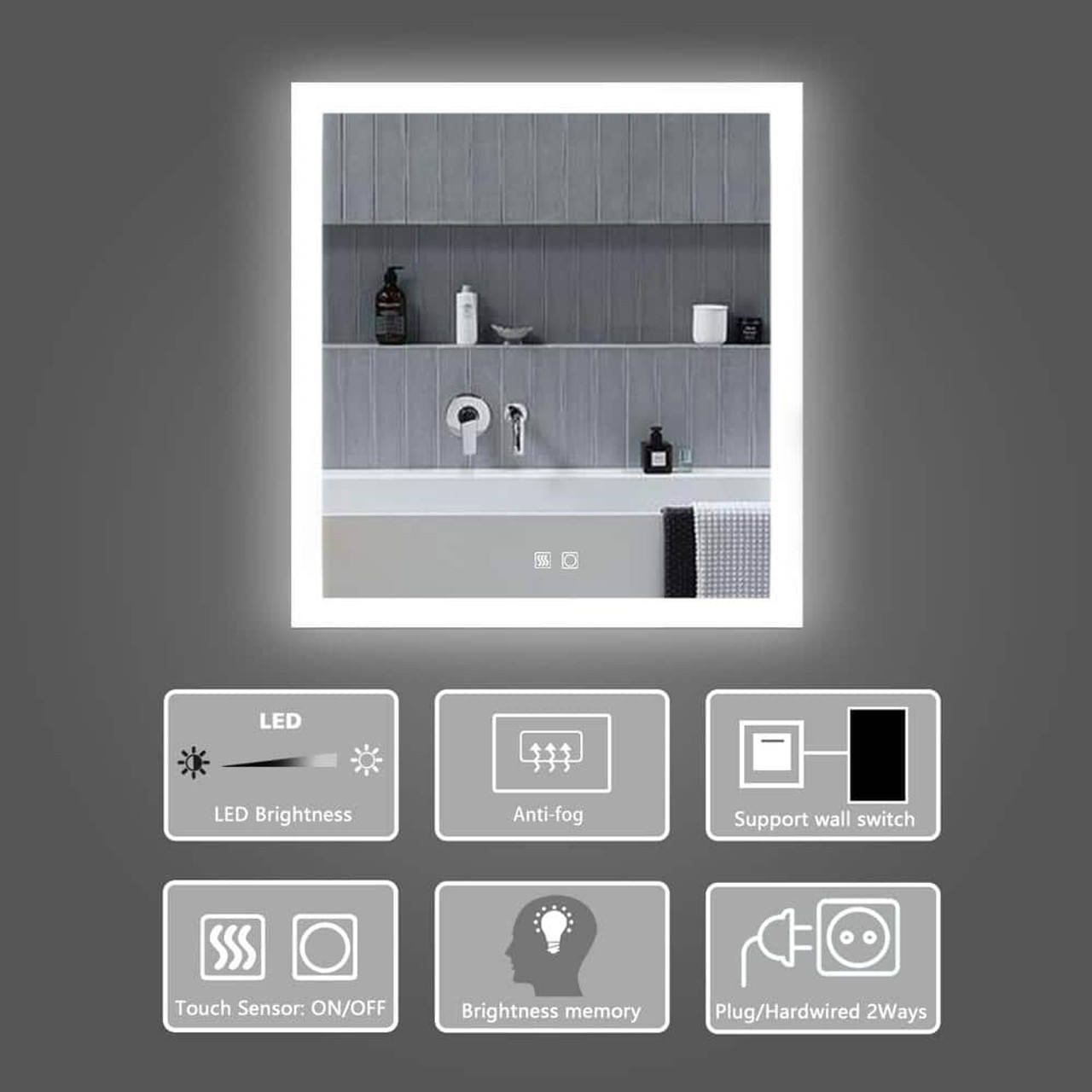 Hotel bathroom advertise wifi blue tooth smart speaker android waterproof mirrors smart mirror tv