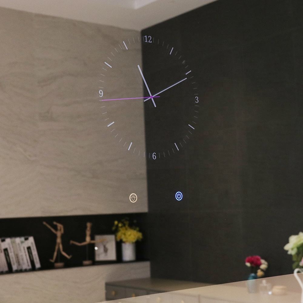 Natural Warm Light Color Touch Screen Lighted Bathroom Vanity Smart LED Mirror TV