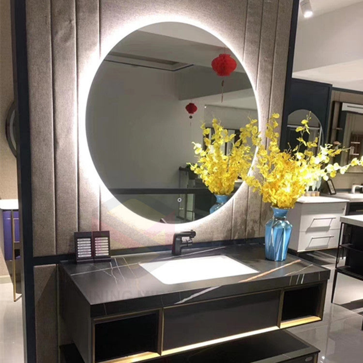 Frameless live mirror washbasin bedroom dressing table mirror fill light LED touch switch makeup mirror wholesale LED Mirror