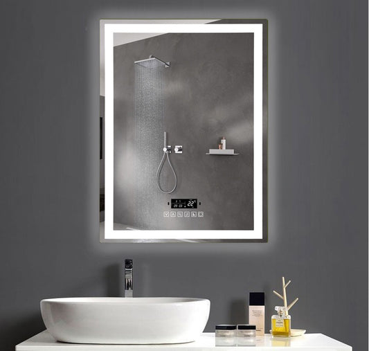 stock led smart bathroom mirror bathroom lighting decoration hotel mirror bathroom wall hanging makeup lamp mirror wholesale